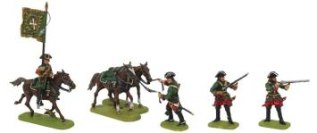 Zvezda 8072 DRAGOONS of PETER I 